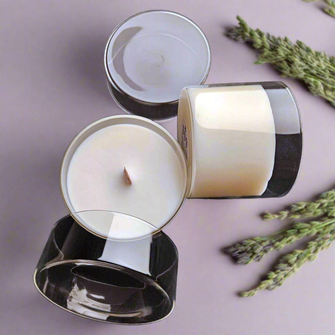 French Lavender, Hand Poured Candle, Wood Wick