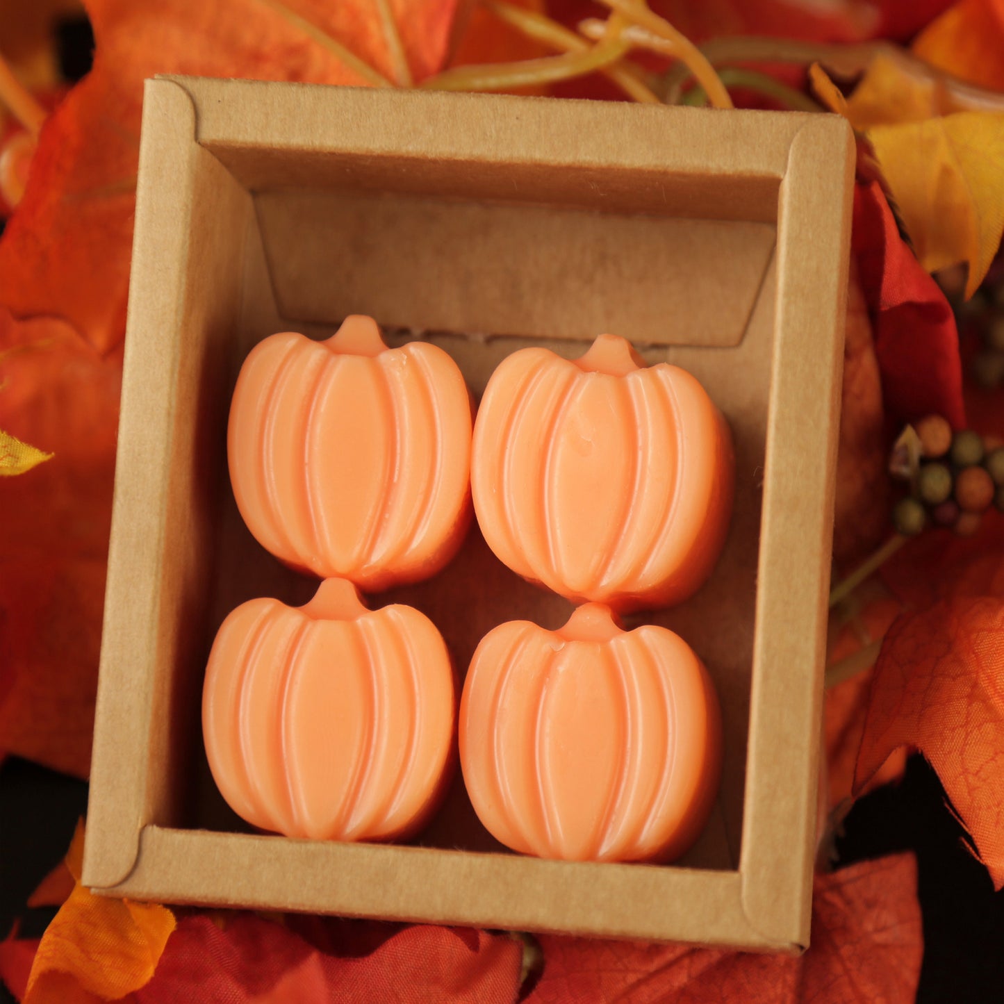 Pumpkin Spice Wax Melts - Set of 4 Wax Melts. Home Fragrance for Candle Warmers