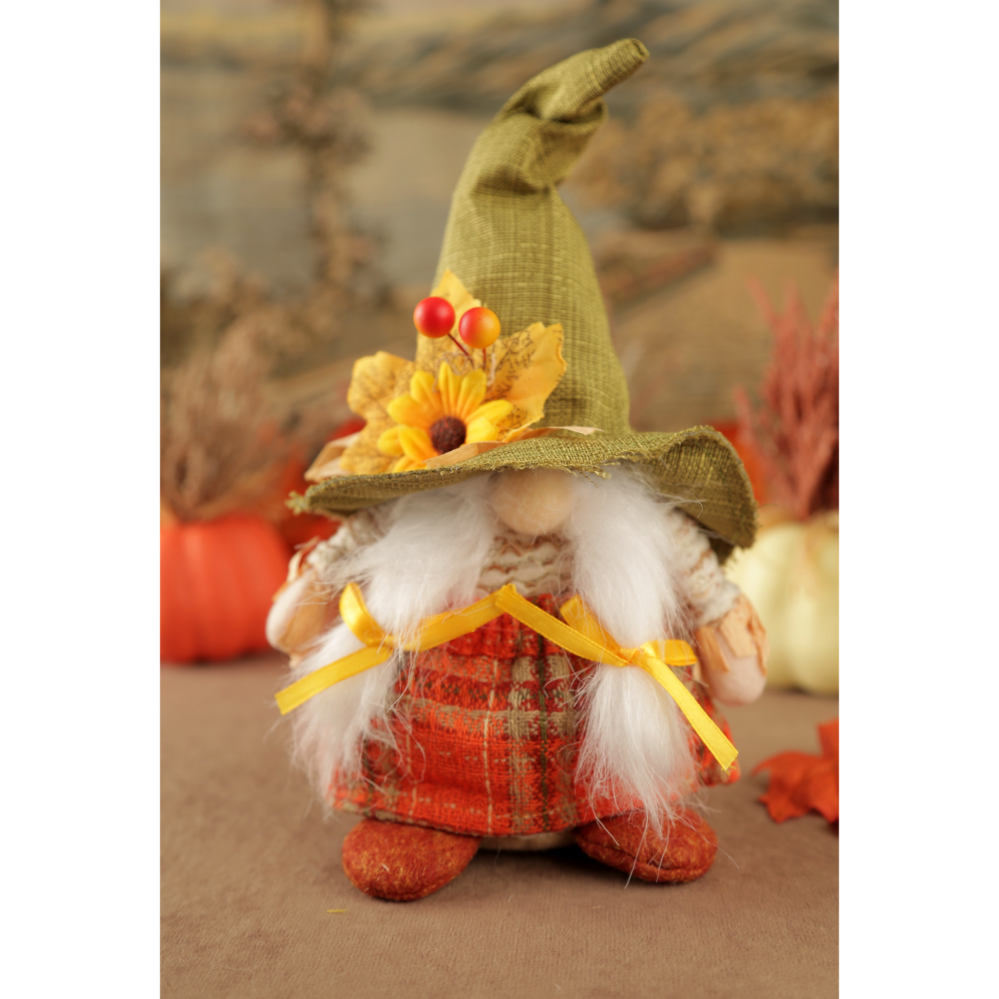 Delightful Plush Seasonal Cute Adorable Autumn Gnomes