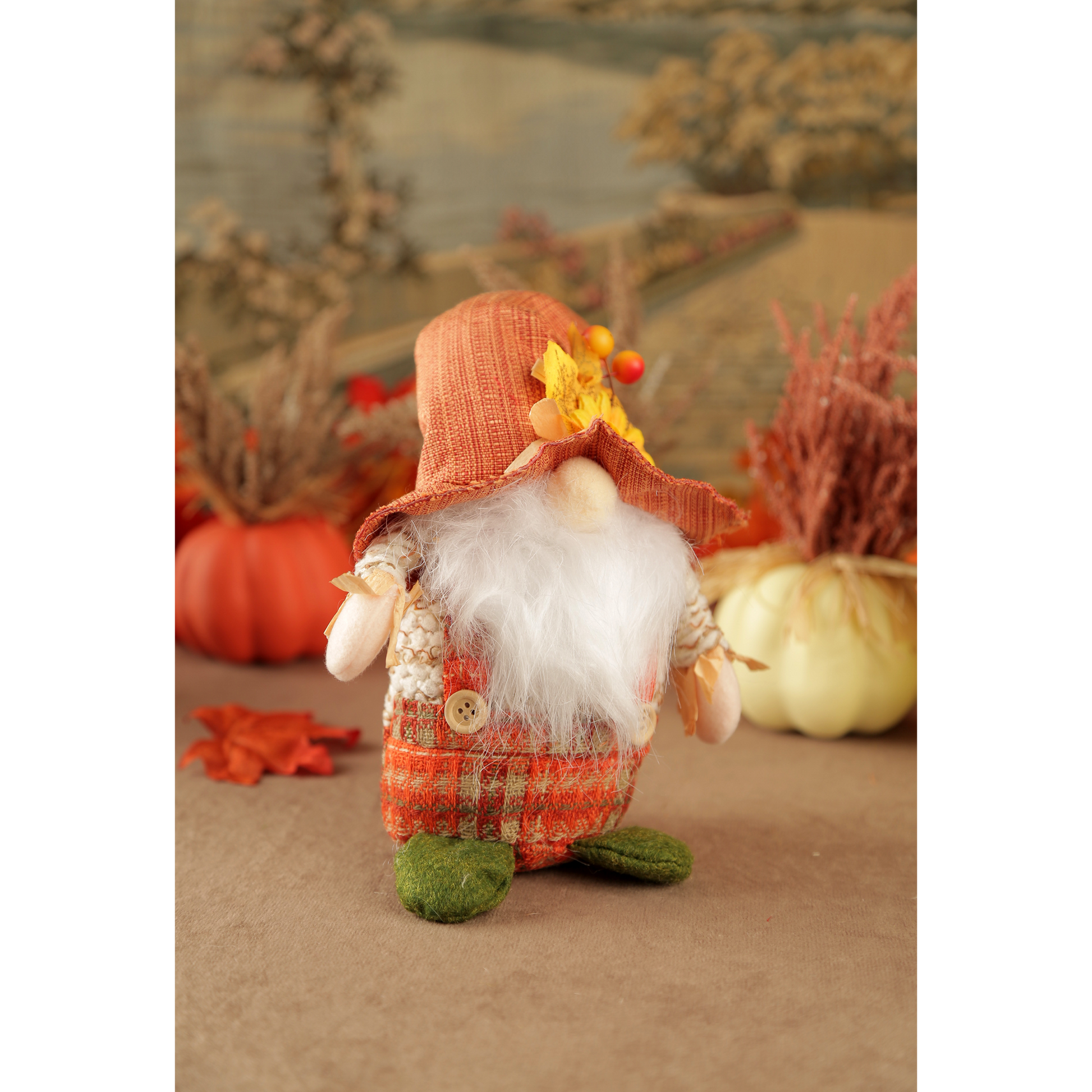 Delightful Plush Seasonal Cute Adorable Autumn Gnomes