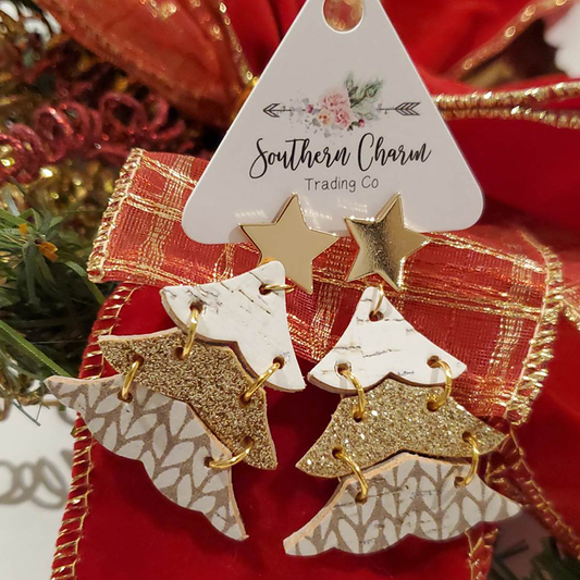 Christmas Tree Earrings