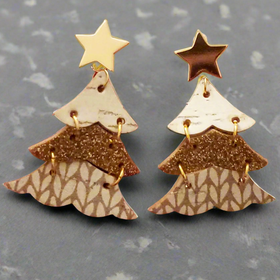 Christmas Tree Earrings