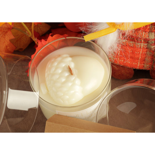 Fall Harvest Delights - Hand-Poured - Wood Wick Soy Candle