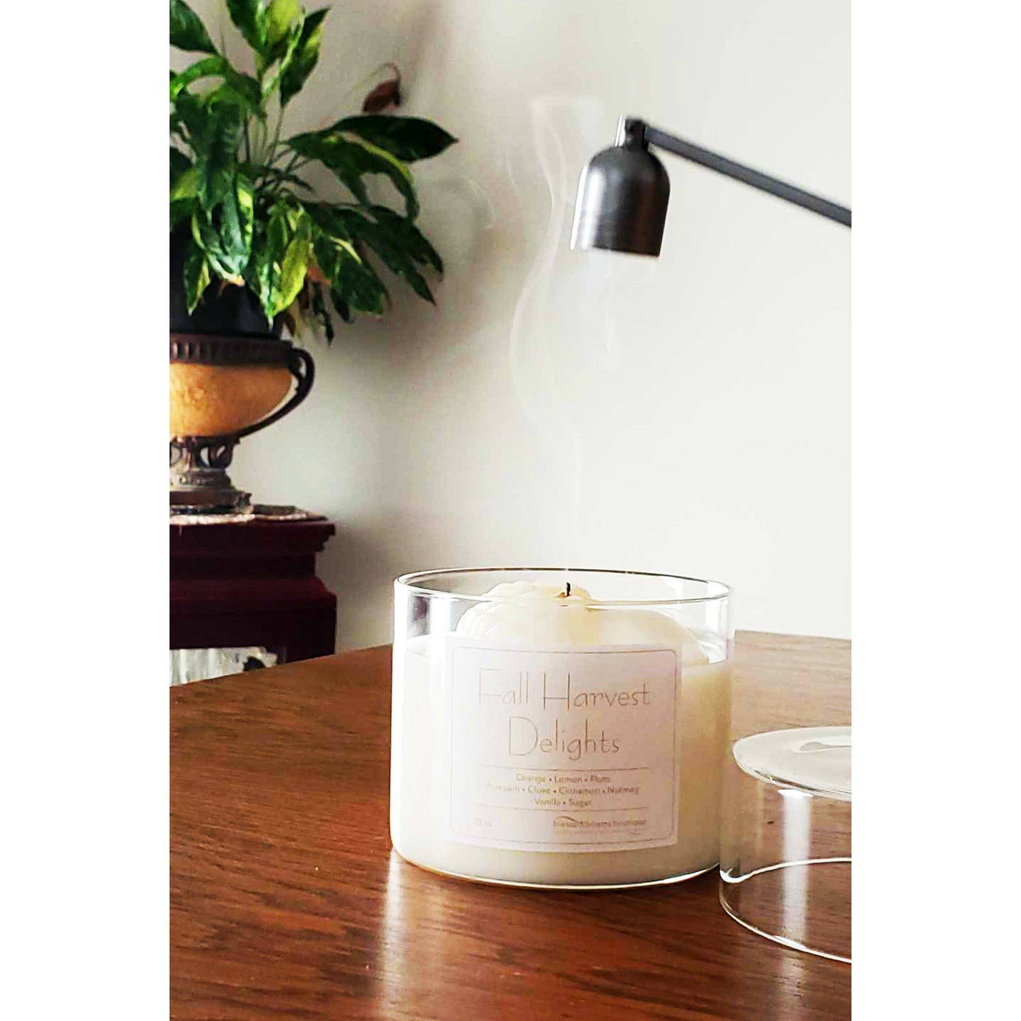 Fall Harvest Delights - Hand-Poured - Wood Wick Soy Candle