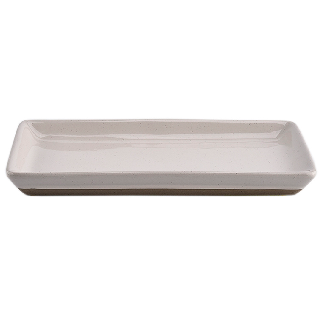 Cream Speckled Tray Sweet Water Décor 2