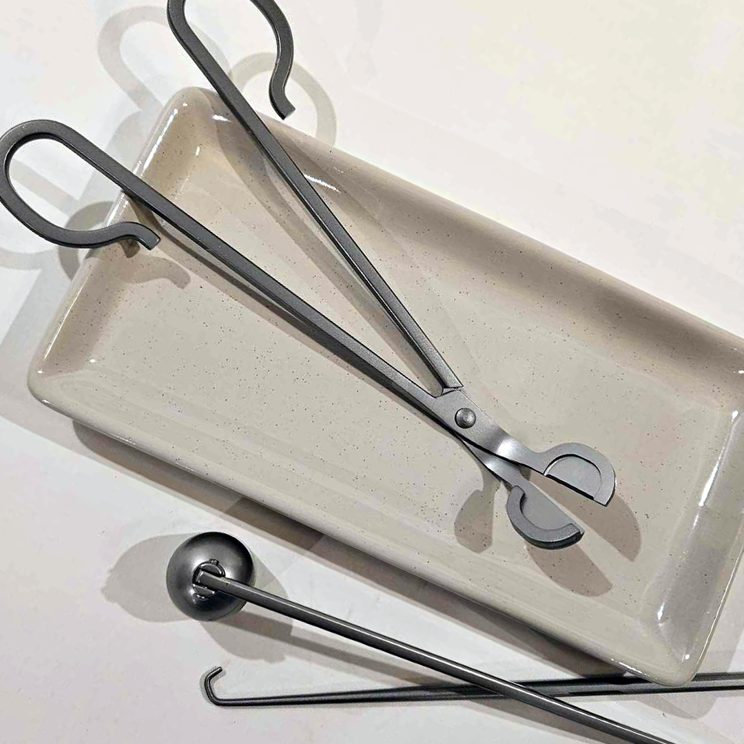 Metal Candle Snuffer, Wick Trimmer and Candle Wick Dipper_1