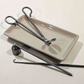 Metal Candle Snuffer, Wick Trimmer and Candle Wick Dipper_3