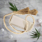 Natural Wooden Bead Garland