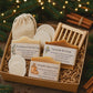 Holiday Spa Bar Soap Gift Set – Set of 3 - All Natural, Organic and Vegan, Cruelty-free