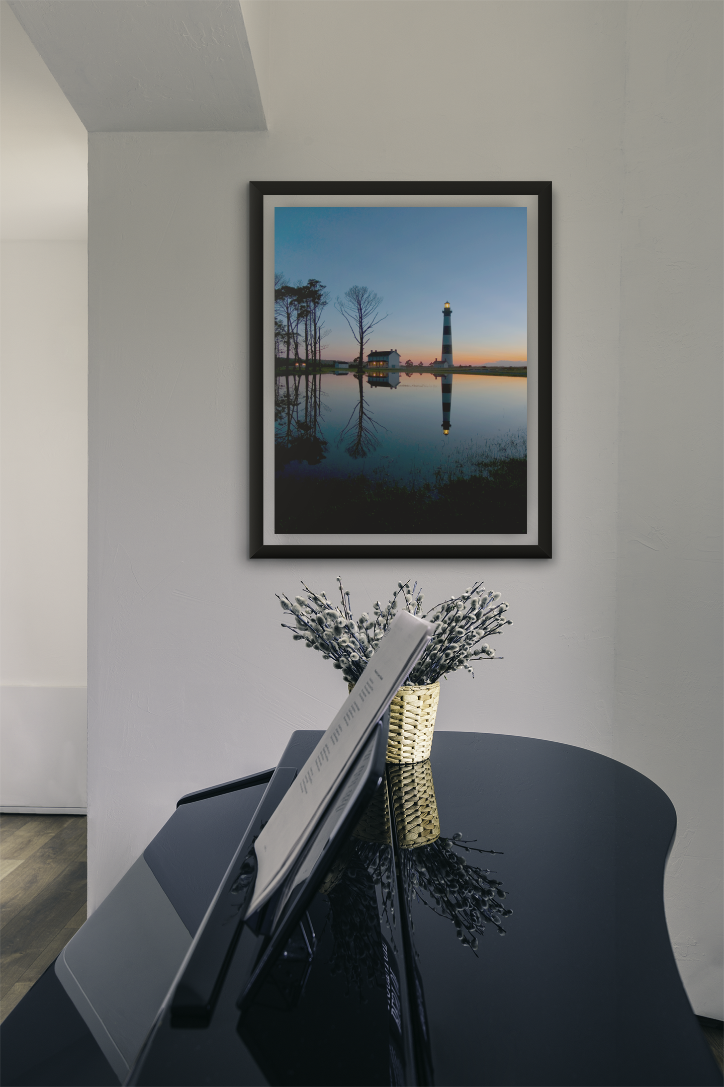 Beacon of Serenity - Wall Fine Art Photography - Unframed Wall Art Décor 1