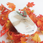 Winter Décor 3 Wood Wick Scented Candle Whitewash Dough Bowl - Fraser Fir