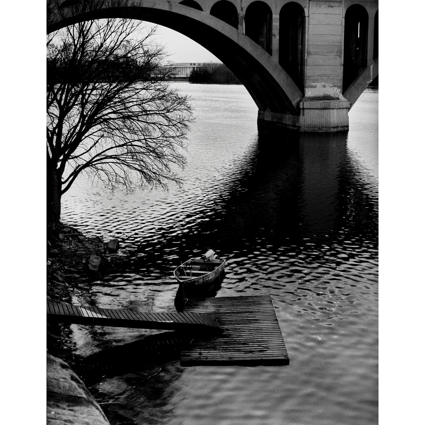 Lonely Boat - Wall Fine Art Photography - Unframed Wall Art Décor 1